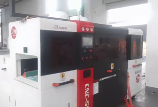 三軸無尾料切鋁機